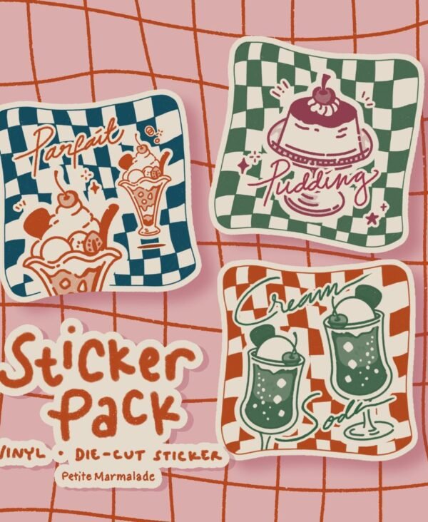 Sticker Pack - Dessert Sticker Pack - Dessert