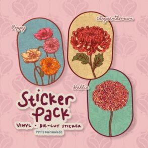 Petite Marmalade - Sticker Pack - Le Petit Jardin