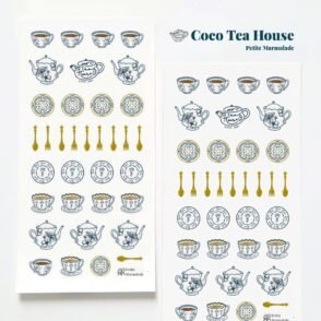Petite Marmalade - Sticker Sheet - Coco Tea House