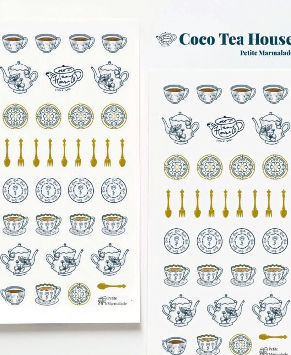 Sticker Sheet - Coco Tea House