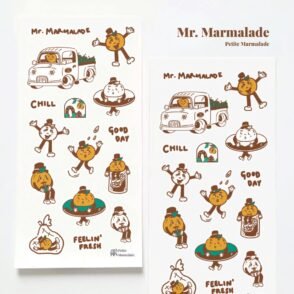Petite Marmalade - Sticker Sheet - Mr. Marmalade
