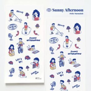 Petite Marmalade - Sticker Sheet - Sunny Afternoon