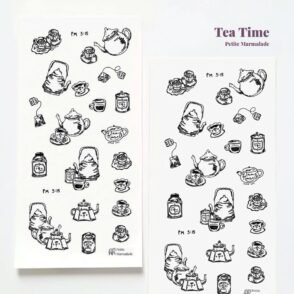 Petite Marmalade - Sticker Sheet - Tea Time
