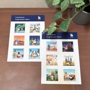 Travel Corgis Sticker Sheet