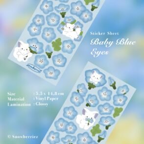 Whimsical Garden Baby Blue Eyes