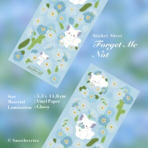 Whimsical Garden Forget Me Not