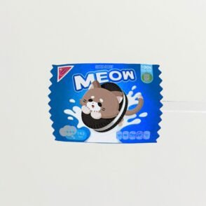Hologram Sticker Snack Meow oreo
