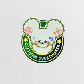 Hologram Sticker Motivational / Identity overthinker