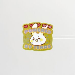 Hologram Sticker Motivational / Identity Powered by tears