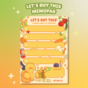 Lets buy this memopad