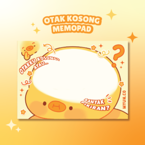 Otakku kosong memopad