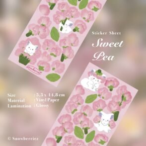Whimsical Garden Sweet Pea