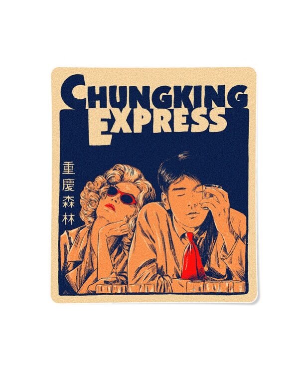 Stiker Cinepil - Chungking express Stiker Cinepil - Chungking express