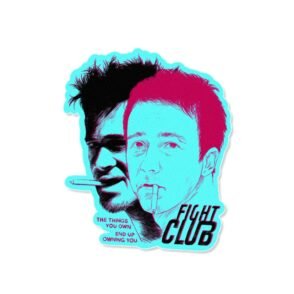 Stiker Cinepil - Fight club