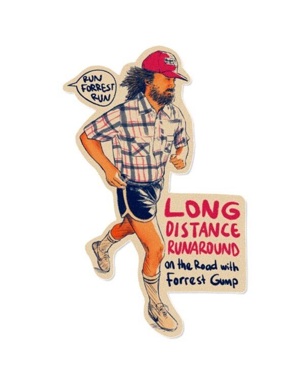 Stiker Cinepil - Forrest gump