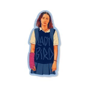 Stiker Cinepil - Lady bird