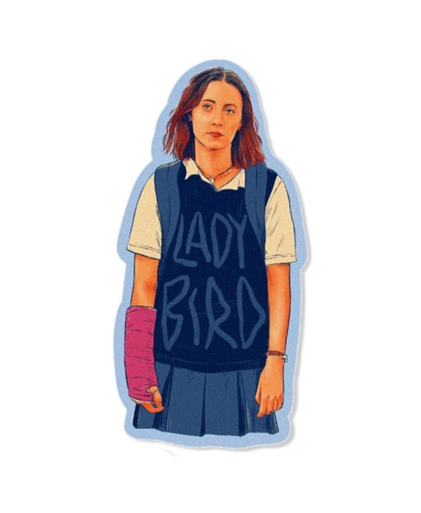 Stiker Cinepil - Lady bird