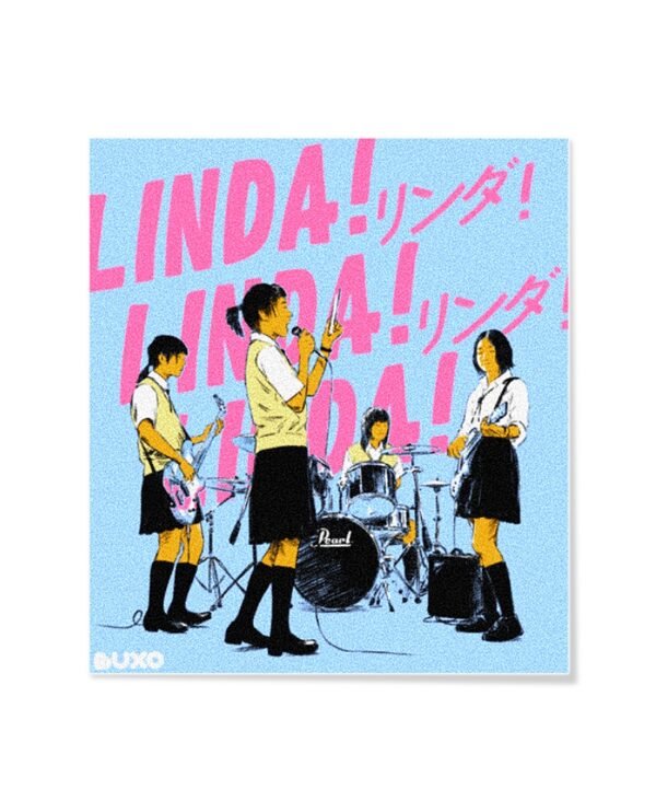 Stiker Cinepil - Linda! Linda! Linda!