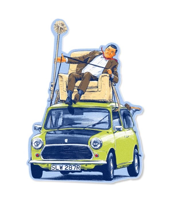 Stiker Cinepil - Mr. Bean Stiker Cinepil - Mr. Bean