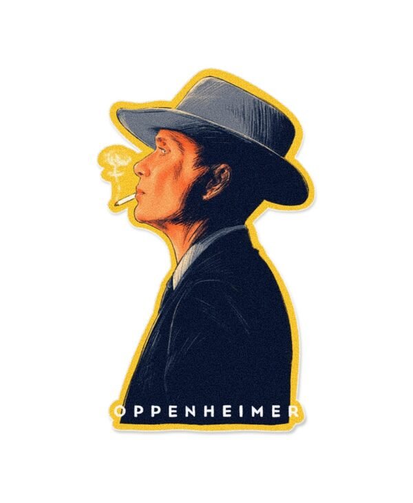 Stiker Cinepil - Oppenheimer