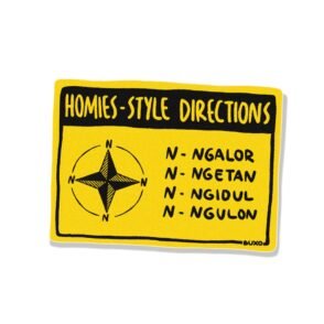 Stiker Jogja - Arah