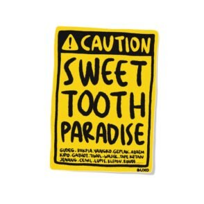 Stiker Jogja - Sweet tooth