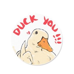 Stiker Joke - Duck you