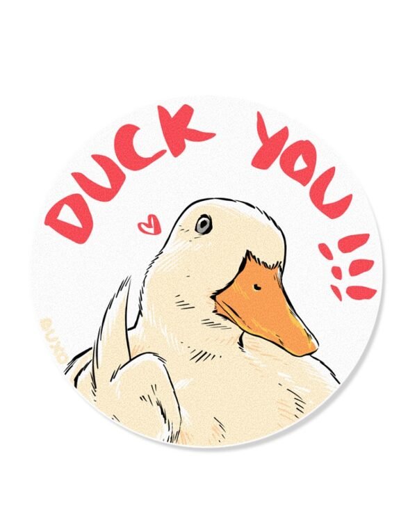 Stiker Joke - Duck you Stiker Joke - Duck you
