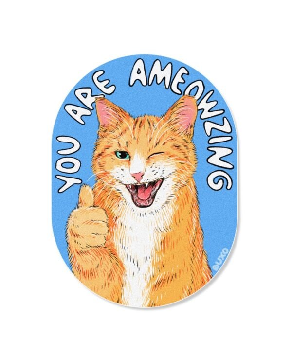 Stiker Meoww - Ameowzing Stiker Meoww - Ameowzing