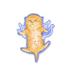 Stiker Meoww - Angel