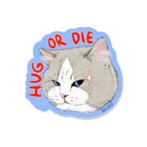 Stiker Meoww - Hug