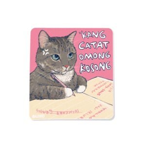 Stiker Meoww - Kang catat