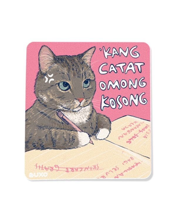 Stiker Meoww - Kang catat Stiker Meoww - Kang catat