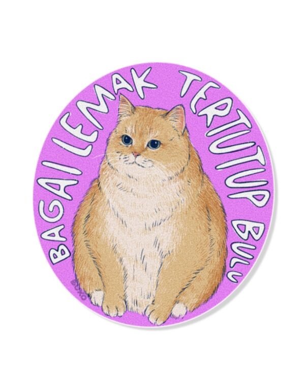Stiker Meoww - Lemak Stiker Meoww - Lemak