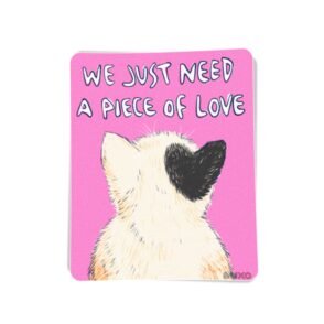 Stiker Meoww - Love