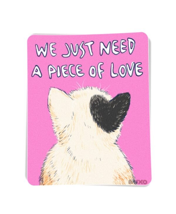 Stiker Meoww - Love