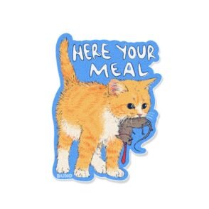 Stiker Meoww - Meal
