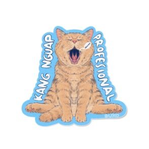 Stiker Meoww - Nguap