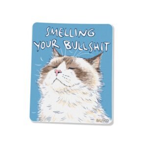 Stiker Meoww - Smelling