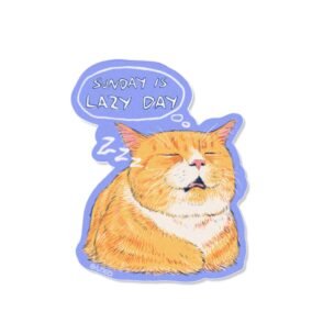 Stiker Meoww - Sunday