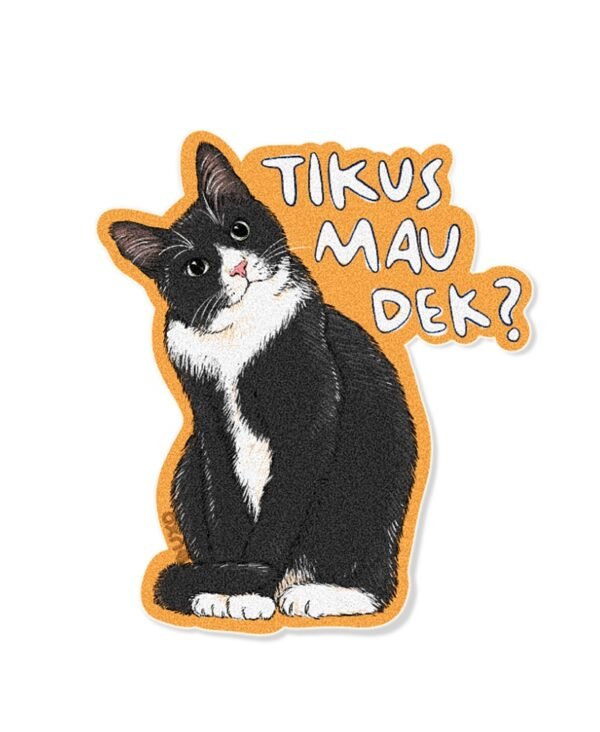 Stiker Meoww - Tikus