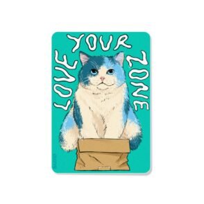 Stiker Meoww - Zone
