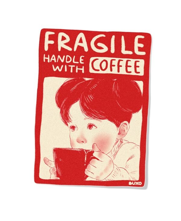 Stiker Warning - Coffee Stiker Warning - Coffee