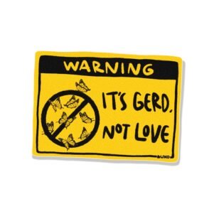Stiker Warning - Gerd