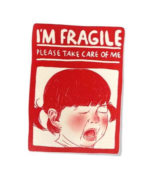 Stiker Warning - Im fragile