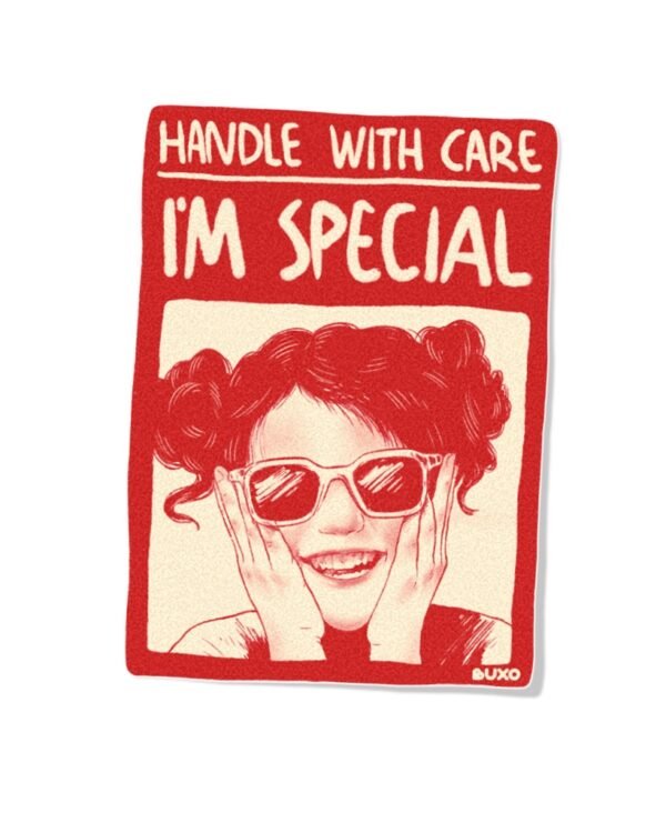 Stiker Warning - Im special Stiker Warning - Im special
