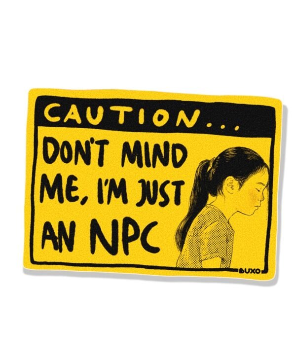 Stiker Warning - NPC Stiker Warning - NPC