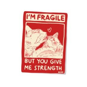 Stiker Warning - Strength