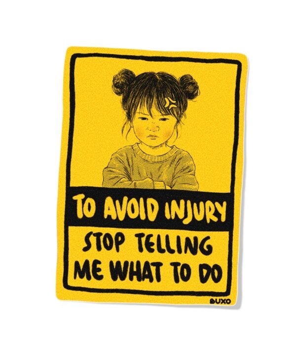 Stiker Warning - Telling Stiker Warning - Telling