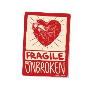 Stiker Warning - Unbroken